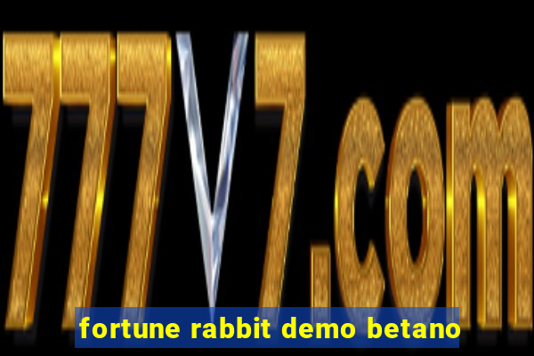 fortune rabbit demo betano